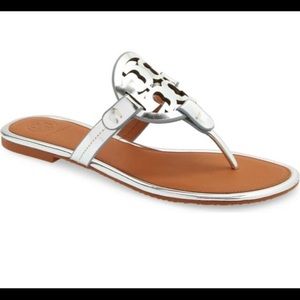 Silver Tory Burch Miller’s